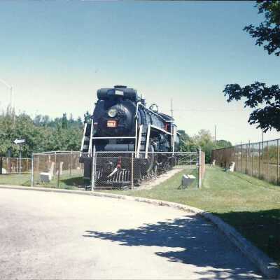 Photograph, CNR Locomotive 6167.