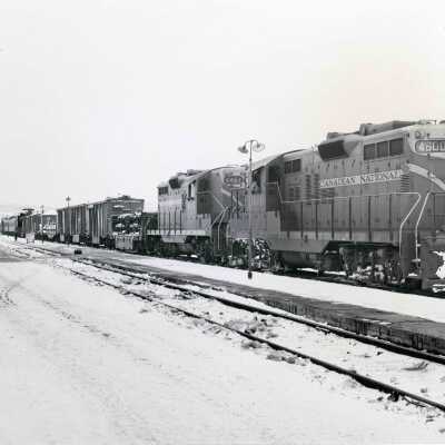 Photograph, Capreol Yard and Station, Early 50s.