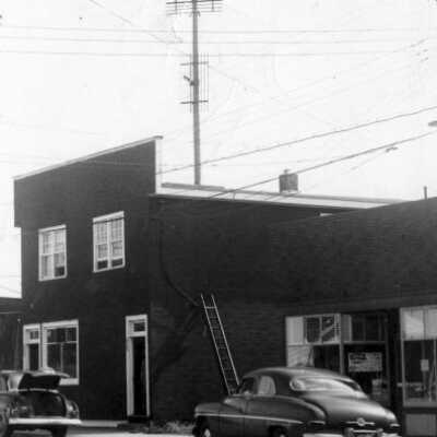 Photograph, Hanna Street, Capreol, Ontario.