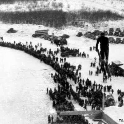 Photograph, Sudbury, Adanac Ski Hill, 1948