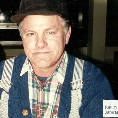 Photograph of Doug Johnson, a Canadian National Conductor