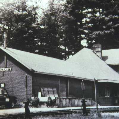 Photograph, CNR Station at Bancroft, Ontario.