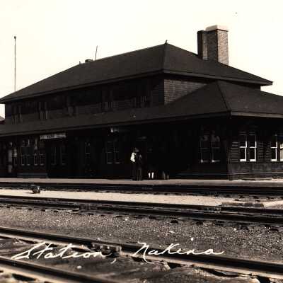 Photograph, CNR Station, Nakina, Ontario