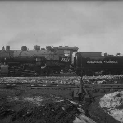 Photograph, Canadian National Railways (CNR) Loco 8339.