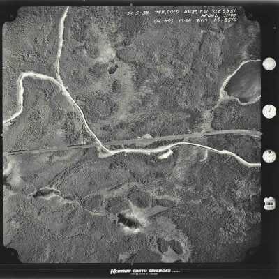 Photograph, Aerial Shots, Canadian National Railway, Unknown Location.