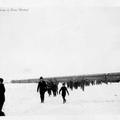 Photograph, Train at New Sudbury