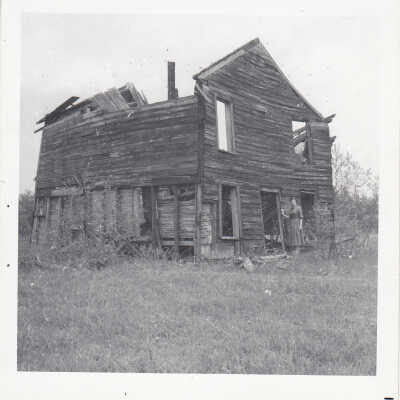 Photograph- Destroyed Sellwood House