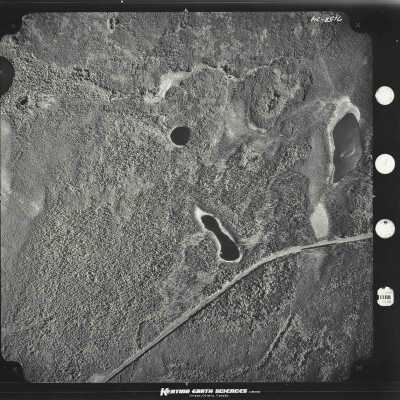 Photograph, Aerial Shots, Canadian National Railway, Unknown Location.
