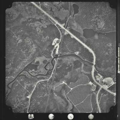 Photograph, Aerial Shots, Canadian National Railway, Unknown Location.