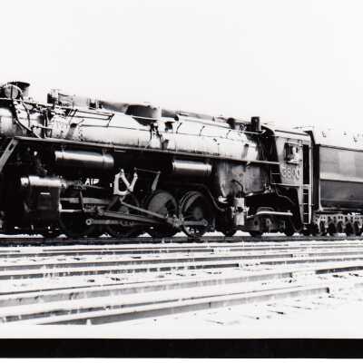 Photograph, CNR Locomotive 3800.