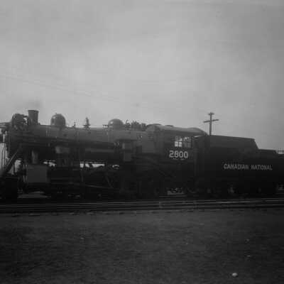 Photograph, Canadian National Railways (CNR) Locomotive 2800.