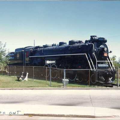 Photograph, CNR Locomotive 6167.