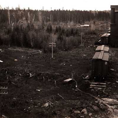 Photograph, Railway Tracks, Unknown Location.