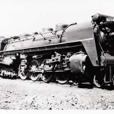 Photograph, CNR Steam Engine 6218