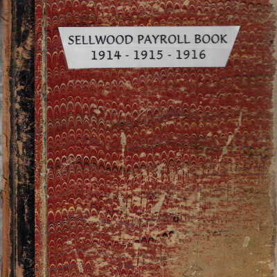 Sellwood Payroll Book: Moose Mountain Mine, 1914-1916