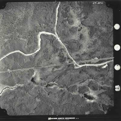 Photograph, Aerial Shots, Canadian National Railway, Unknown Location.