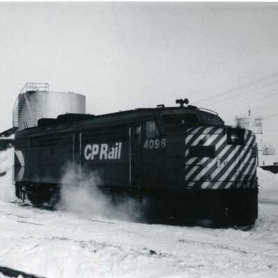 Photograph, Canadian Pacific Rail 4096, Sudbury