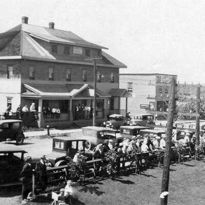 Photograph- "Street Scene Capreol, Ont"