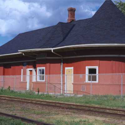 Photograph, CNR Station at Uxbridge, Ontario.