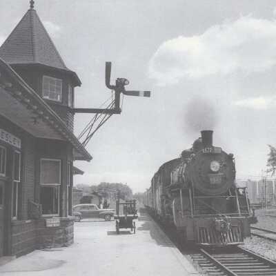 Photograph, CNR Station, Chesley, Ontario, Canada.