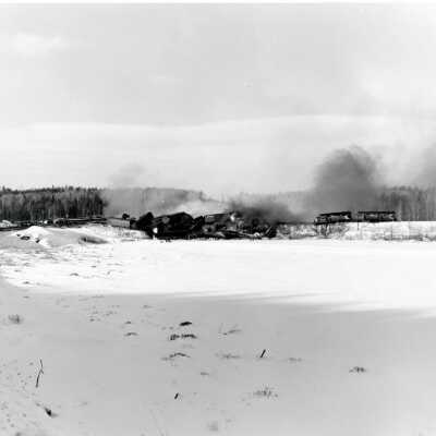 Photograph, Ontario Provincial Police, CPR Wreck Photographs.