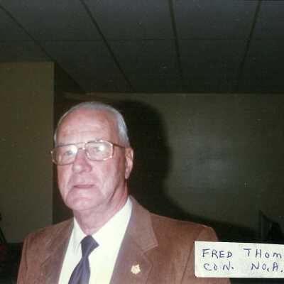 Photograph, Fred Thomas, Conductor.