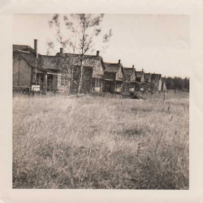 Photograph- "Abandoned Houses"