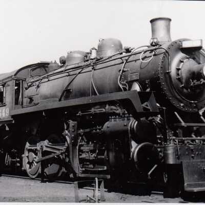 Photograph, CPR Locomotive 3649.