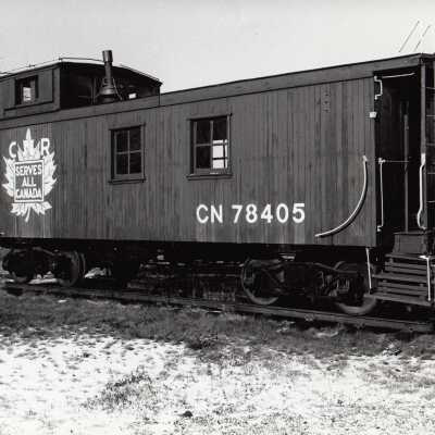 Photograph - CN caboose no. 78405
