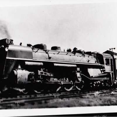 Photograph, CNR Steam Engine 6219