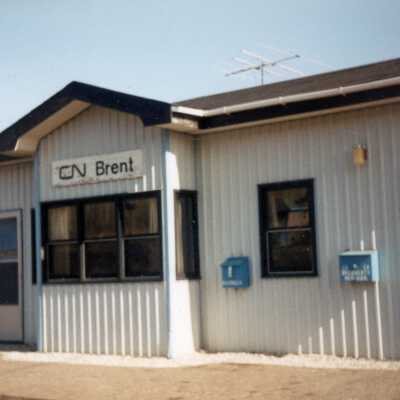 Photograph, Brent CNR Station, Brent, Ontario.