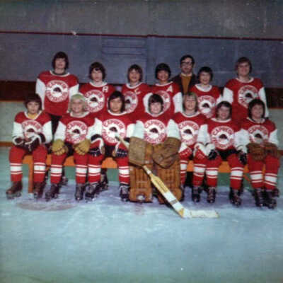 Photograph, 1973-1974 Capreol Firefighters Team.