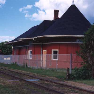 Photograph, CNR Station at Uxbridge, Ontario.