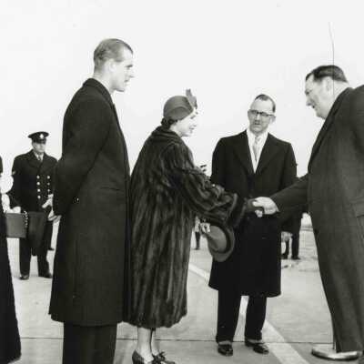 Photograph, Queen Elizabeth II Royal Visit.