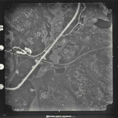 Photograph, Aerial Shots, Canadian National Railway, Unknown Location.
