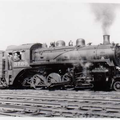 Photograph, CPR Locomotive 3700.