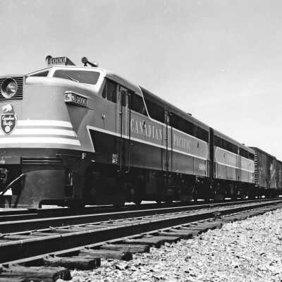 Photograph: "CPR Engine no. 4000"