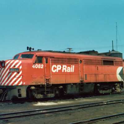 Photograph, Canadian Pacific Engine 4082