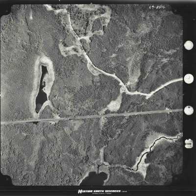 Photograph, Aerial Shots, Canadian National Railway, Unknown Location.