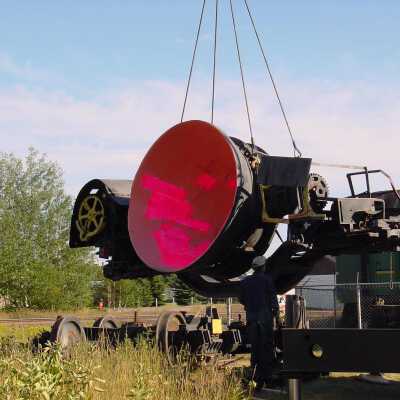 Photograph, NORMHC, Slag Pot Moving.