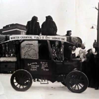 Photograph, Sudbury, 1947 Winter Carnival
