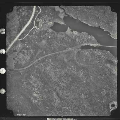 Photograph, Aerial Shots, Canadian National Railway, Unknown Location.