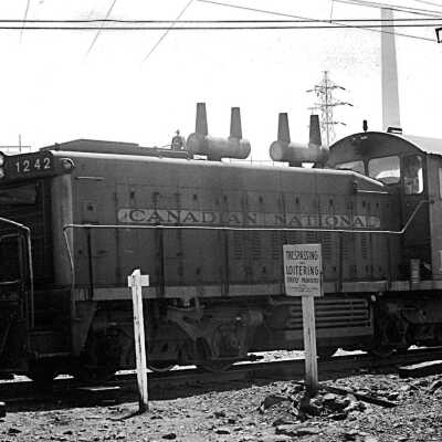 Photograph, CNR Locomotive 1242.
