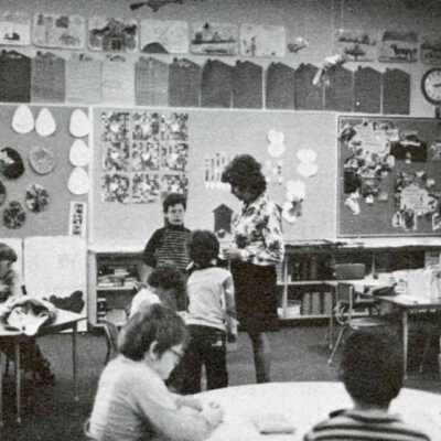 Photograph, C.R. Judd Public School, Capreol, Ontario.
