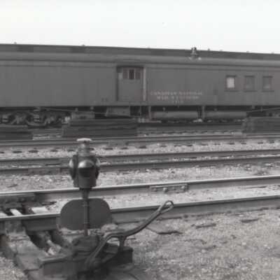 Photograph - Canadian National Mail & Express car no. 7718