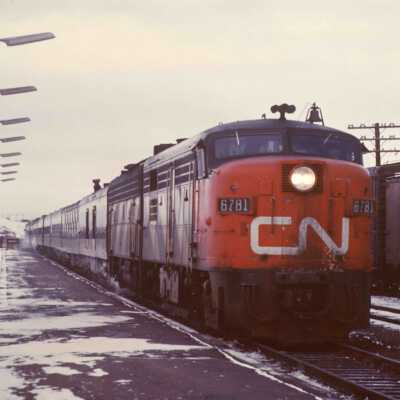 Photograph, CN Rail Engine 6781.