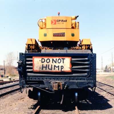 Photograph, Canadian Pacific Railway, Equipment, Crane, 110208.