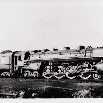 Photograph, CNR Steam Engine 6218