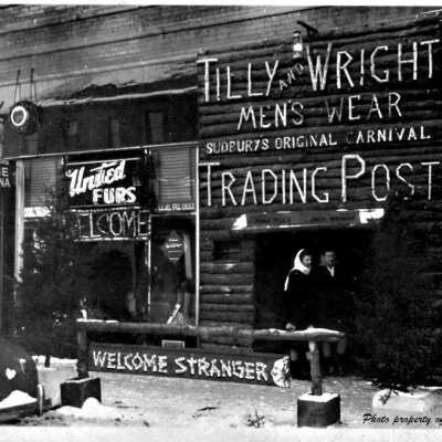Photograph, Sudbury, Tilly and Wright Mens Wear