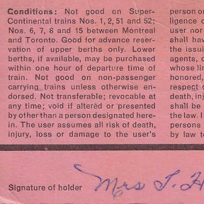 Back of Pass